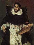 El Greco Fray Hortensio Felix Paravicino Spain oil painting artist